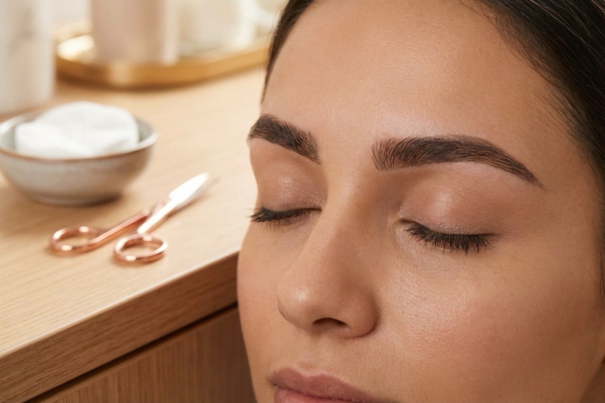 Eyebrow Threading